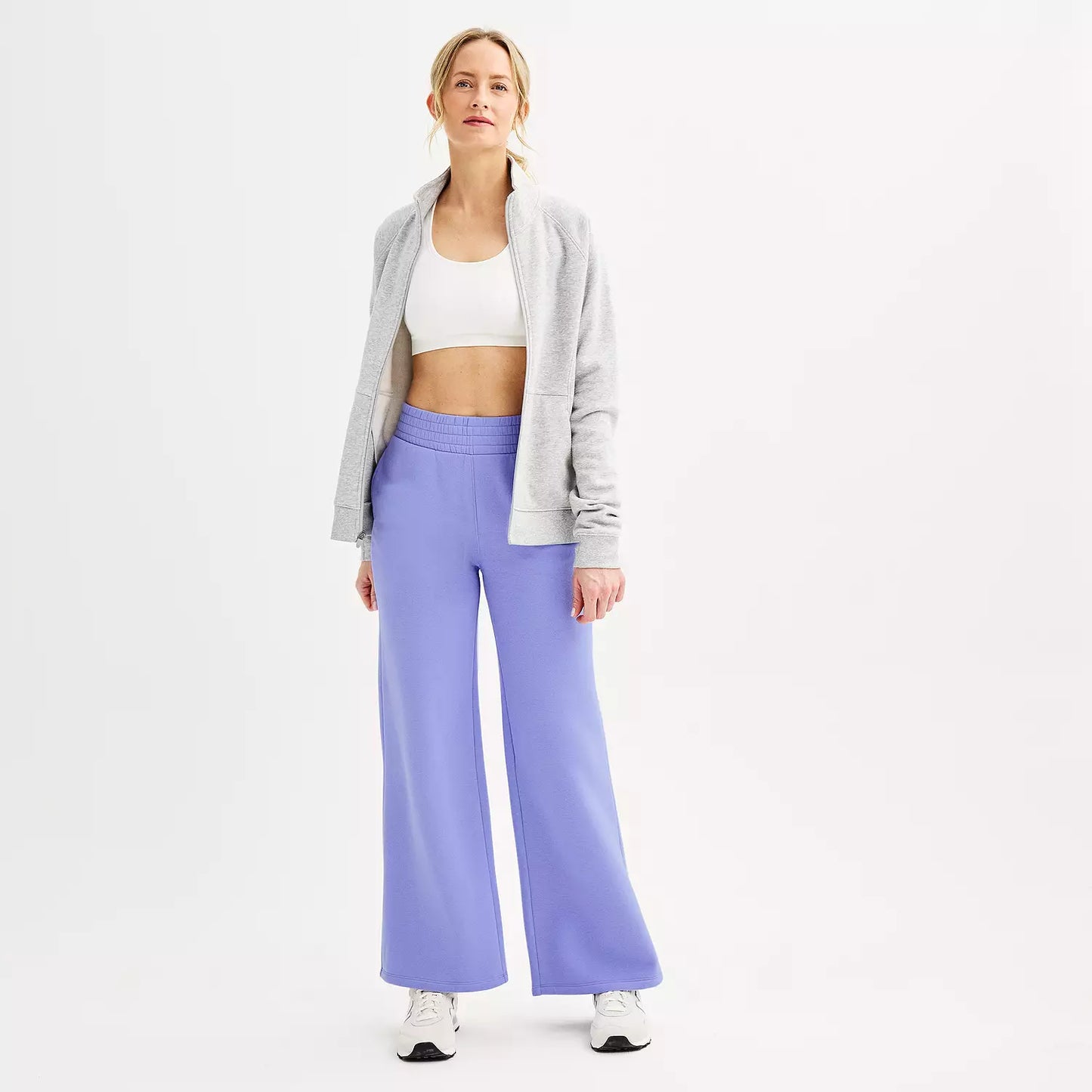 Ultrasoft Fleece Wide-Leg Pants